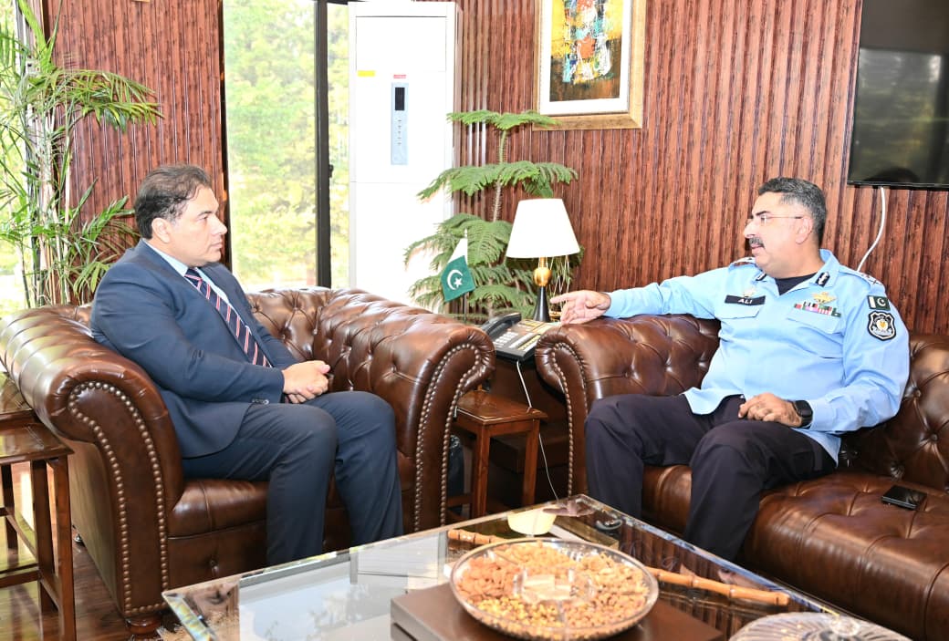 Chairman CDA and IG Islamabad Police Discuss Law and Order and Security Measures in the Federal Capital