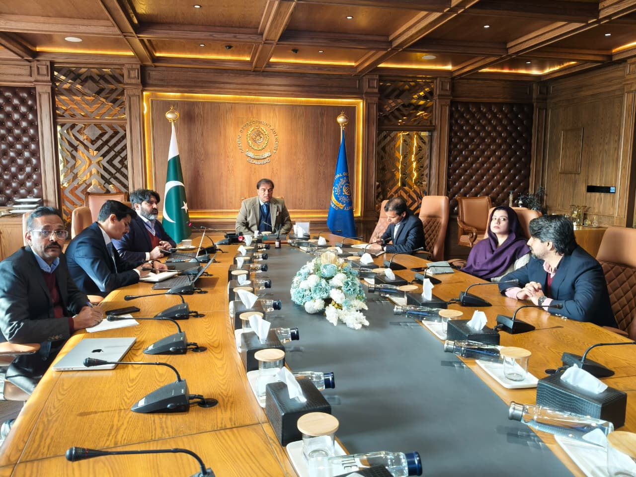 Chairman CDA Meets ADB Delegation to Review Islamabad Inter-City Bus Terminal Project