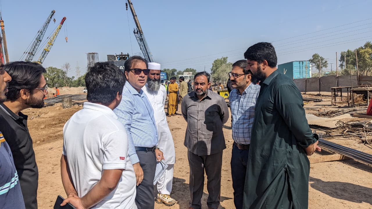 Chairman CDA Reviews T-Chowk Flyover Work, Orders Faster Completion and Beautification