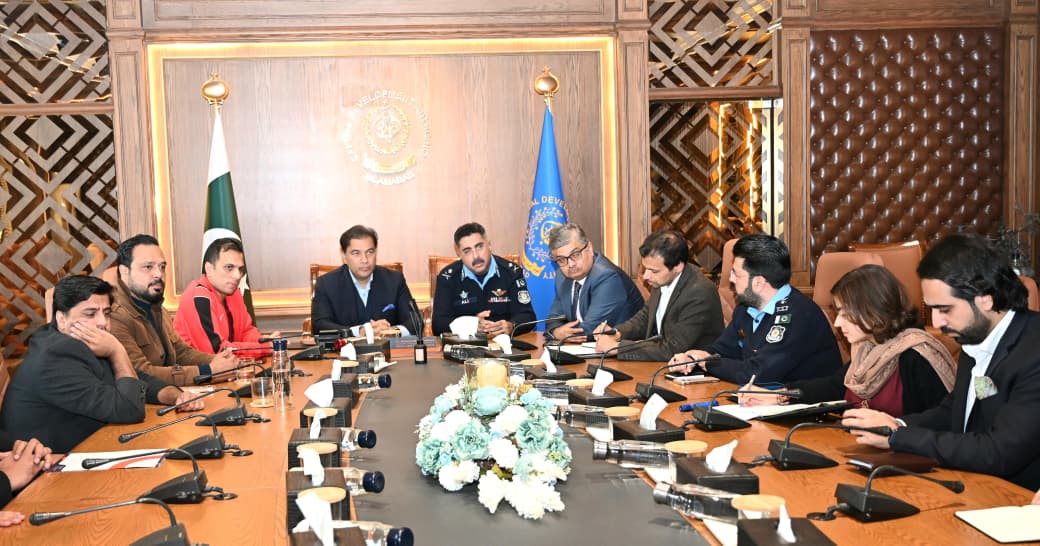 CDA, Islamabad Police Review M-Tag Progress and Digital Parking Initiatives for Smart City Transformation