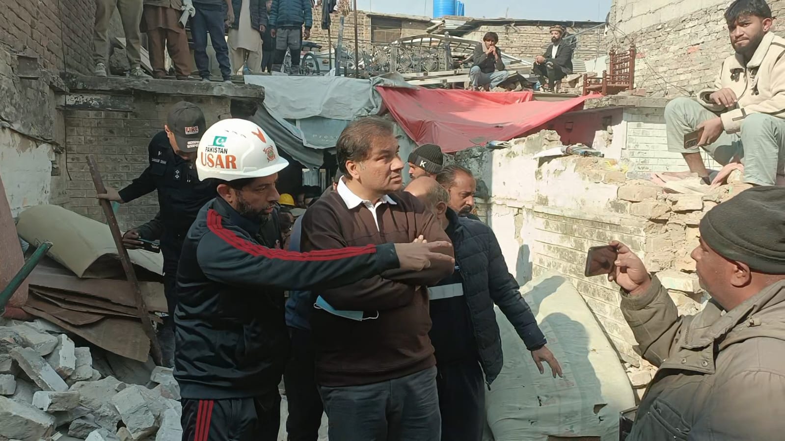 Gas Cylinder Explosion in G-7/2 Claims Eight Lives; Chairman CDA Visits Site and Injured at PIMS
