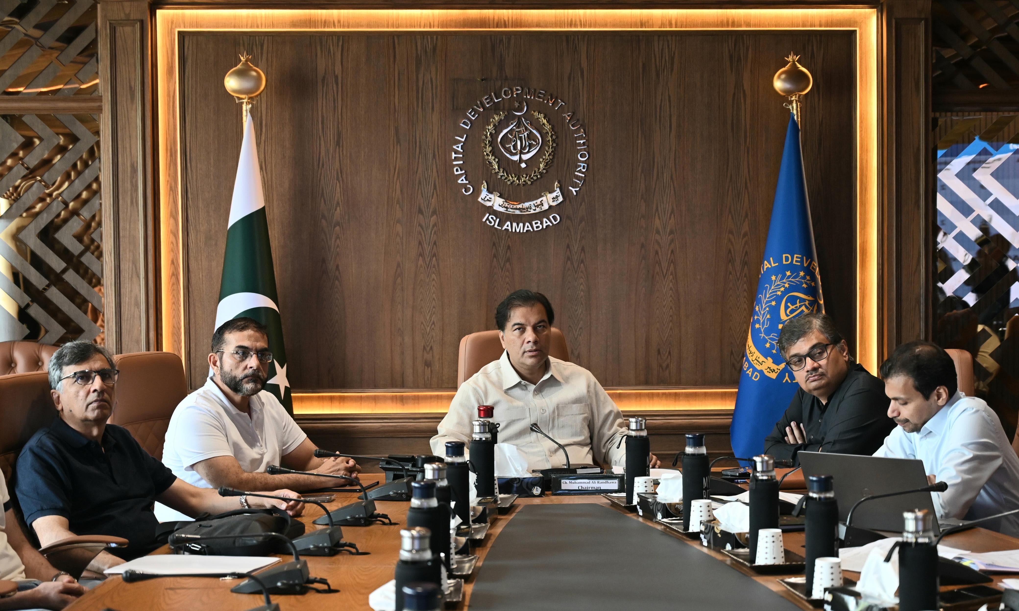 CDA Chairman Chairs Meeting on Projects, Environment, and Public Facilities