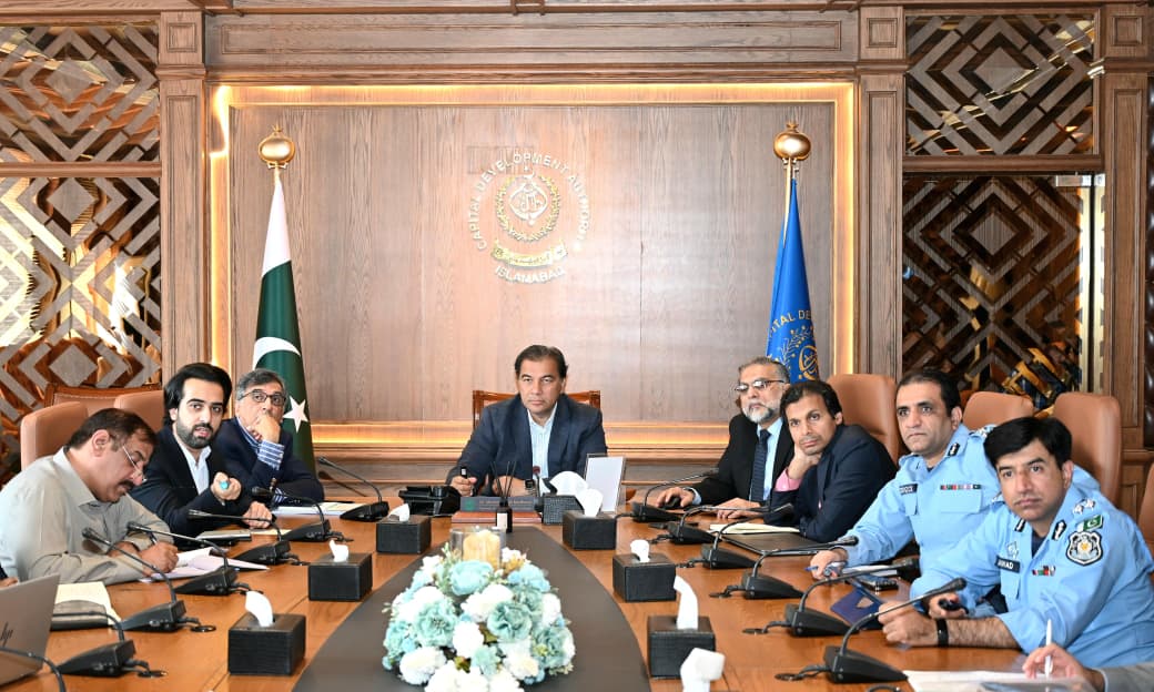 CDA Chairman Muhammad Ali Randhawa Chairs Meeting to Strengthen Security Arrangements in Islamabad
